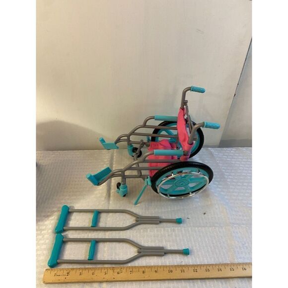 Our generation my life? Doll wheel chair and crutches - Picture 2 of 4
